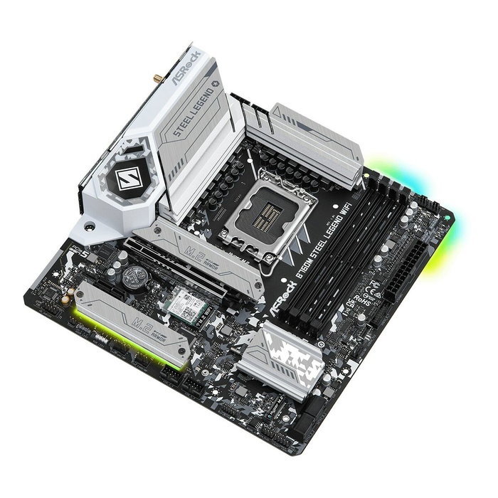 ASRock B760M Steel Legend WiFi micro ATX DDR5 LGA 1700