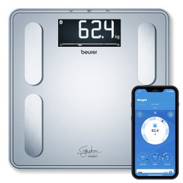 Beurer BF-405 Báscula Digital Diagnóstica con Bluetooth e IMC