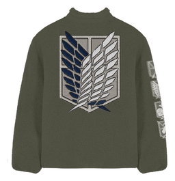 PCMerch Ataque a los Titanes Chaqueta Sherpa Logo Talla XXL