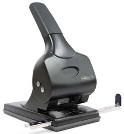 Taladro 2 P. Rapesco Alu 65 (65 Hojas) Negro