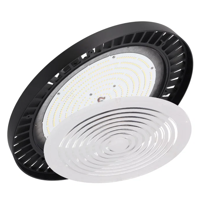 Campana LED 200W Regulable 34000Lm 5000K Ángulo Apertura 60-90-120 IP65