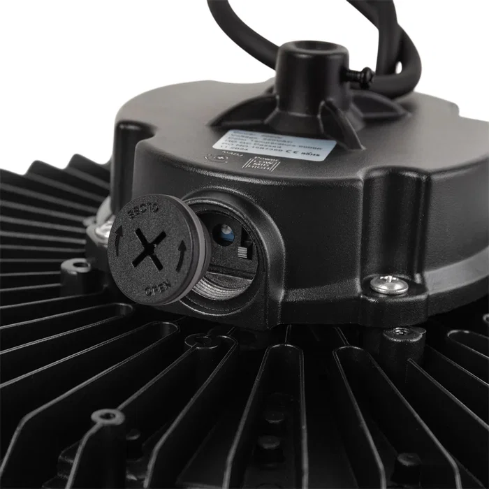 Campana LED 200W Regulable 34000Lm 5000K Ángulo Apertura 60-90-120 IP65