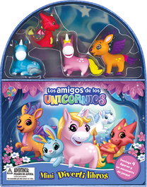 PHIDAL EDITIONS, Los amigos de los unicornios (Mini Diverti-Libros)