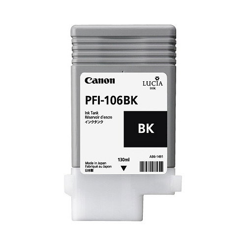 Canon PFI-106BK Cartucho de Tinta Negro Foto