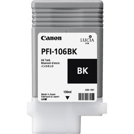 Canon PFI-106BK Cartucho de Tinta Original Negro Foto
