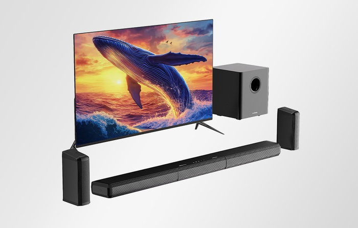Ultimea Apollo S90 Barra de Sonido 9.1 con Dolby Atmos, HDMIx2, USB, Bluetooth