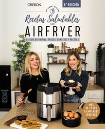 OBERON Recetas saludables con Airfryer, Fit Happy Sisters, Ani y Sara