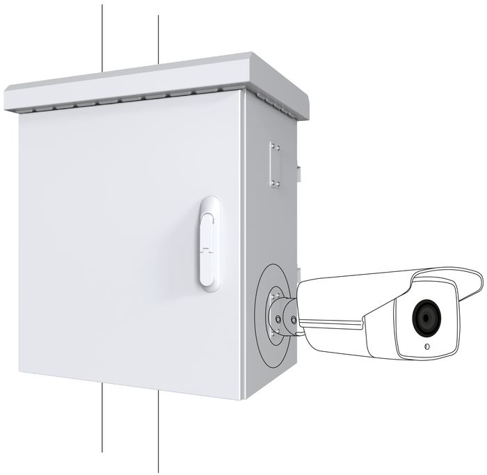 Lanview Gabinete CCTV Logon Maxi Classic para 4 cámaras Lanview Gabinete CCTV Logon Maxi Classic para 4 cámaras