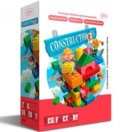 Constructorres - Juego de Mesa Educativo de Cartas para Niños, Desarrolla Habilidades Cognitivas y Sociales, Recomendado a Partir de 6 Años