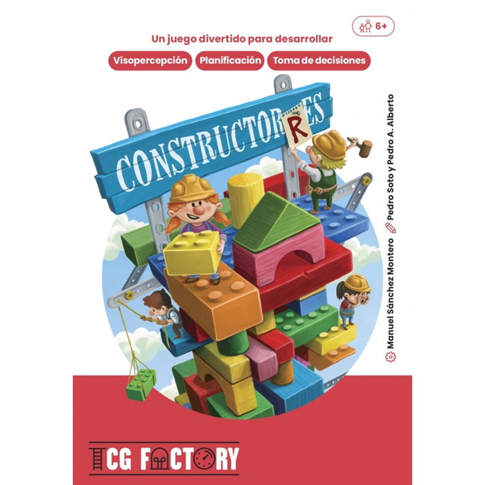 Juego de Mesa Didáctico para Niños Constructores Juego de Mesa Didáctico para Niños Constructores