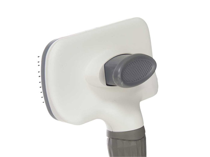 Mascow Cepillo de Púas para Mascotas Antracita - Cepillo para Perros/Gatos, Dimensiones 19x5.5x10.5 cm (Set de 24)