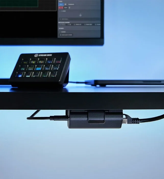 Elgato Stream Deck Network Dock RJ-45, USB-C Negro Elgato Stream Deck Network Dock RJ-45, USB-C Negro
