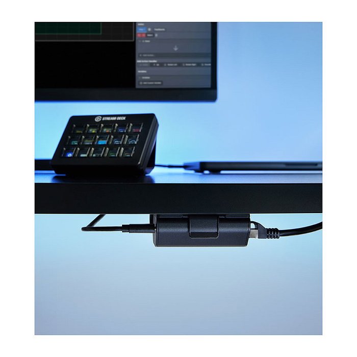 Elgato Systems Stream Deck Network Dock RJ-45 USB-C Negro Elgato Systems Stream Deck Network Dock RJ-45 USB-C Negro