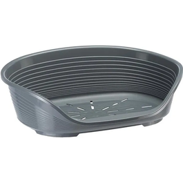 Ferplast Cesta Siesta Deluxe 6 70,5x52x23,5 cm Gris Oscuro - Cama para Perros y Gatos
