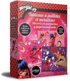 EDUCA BORRAS Purpurina Metalizado Ladybug