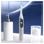 Oral-B Cepillo Dental Eléctrico iO Series 6S Gris Opal con 5 Modos, Sensor de Presión y APP, Temporizador 2 Min, Incluye 2 Cabezales y Maletín de Viaje