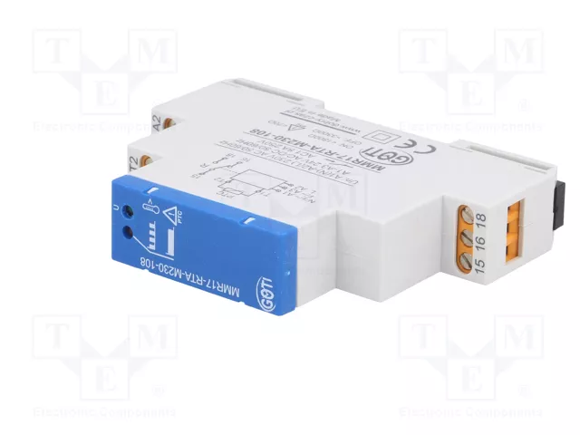 DOBRY CZAS MMR17-RTA-M230-108 Relé de monitorización de temperatura 24VDC DOBRY CZAS MMR17-RTA-M230-108 Relé de monitorización de temperatura 24VDC