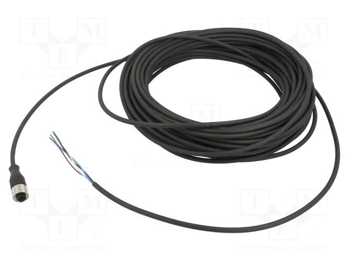 TELEMECANIQUE SENSORS Cable para sensores XZCP 4 pines M12 hembra recto 15m TELEMECANIQUE SENSORS Cable para sensores XZCP 4 pines M12 hembra recto 15m
