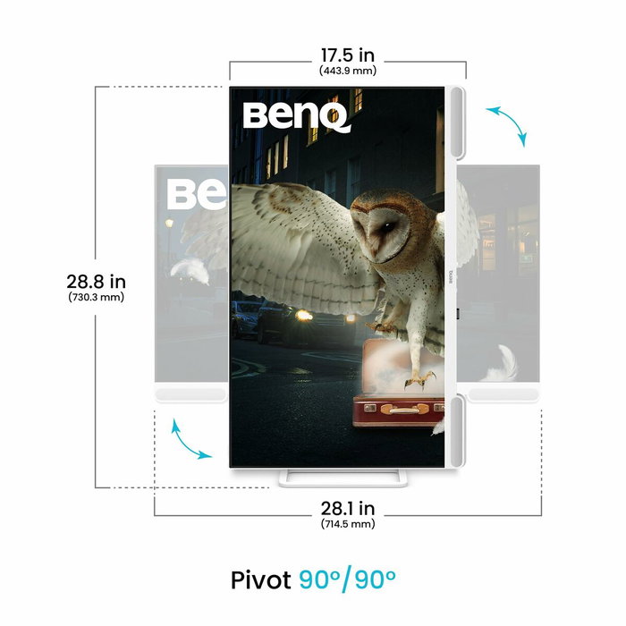 BenQ EW3290U Monitor 32 Pulgadas 4K Ultra HD IPS Blanco