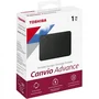 Toshiba Advance Canvio Disco Duro Externo 1 TB Negro AUC4260557511206