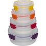 Joseph Joseph Nest Lock Juego de 4 Recipientes Redondos Multicolores