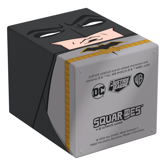 Ultimate Guard Caja Mazo Squaroes DC Justice League Batman - Caja Coleccionable para 100 Cartas TCG, Materiales Renovables