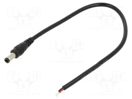 POS Cable de alimentación CC 2x0,5mm2 DC 5,5/2,5 0,25m