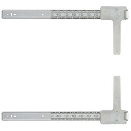 OMGE Guía Puerta Oculta TV Fliter 500mm Zincado Mueble