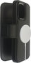 eSTUFF Funda billetera INFINITE MILAN para iPhone 16 Pro - Negro - Compatible MagSafe - 87% materiales reciclados (PC, TPU y piel de manzana) - 3 bolsillos tarjetas