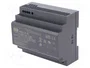 MEAN WELL HDR-150-48 Alimentador de impulso para carril DIN 48V 153,6W