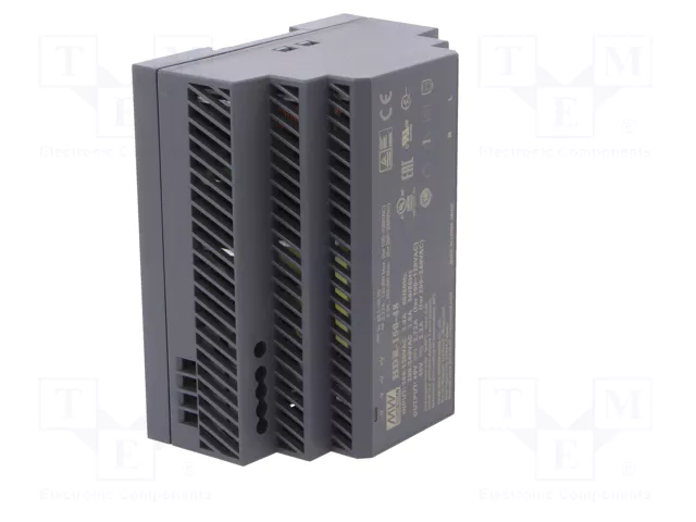 MEAN WELL HDR-150-48 Alimentador de impulso para carril DIN 48V 153,6W