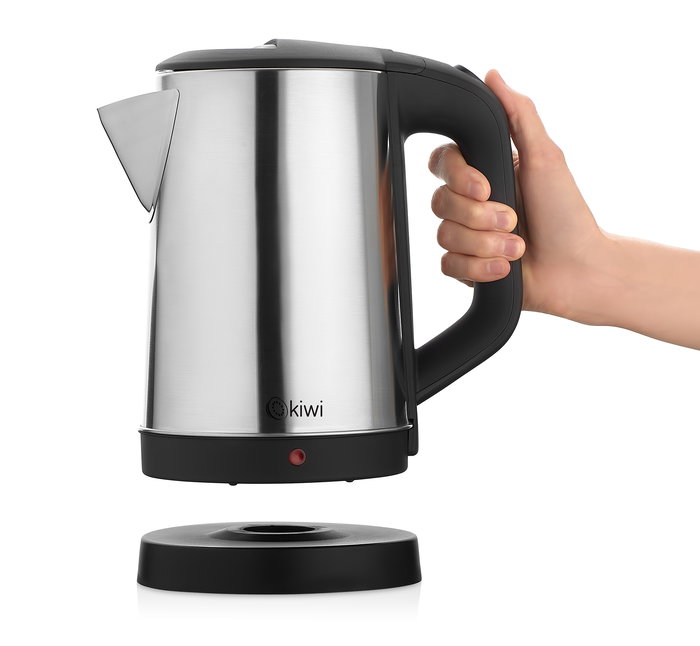 Kiwi Hervidor De Agua De Acero Inoxidable 1.7L - 1800W (4 Unidades)