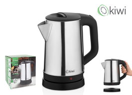 Kiwi Hervidor De Agua De Acero Inoxidable 1.7L - 1800W (4 Unidades)
