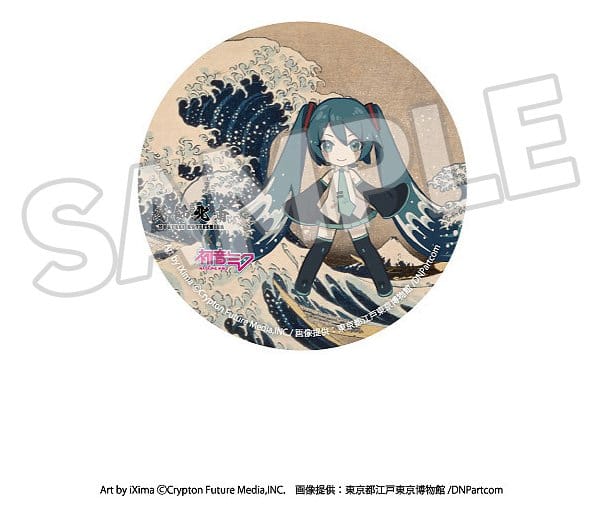 Presence CO., LTD. Katsushika Hokusai x Hatsune Miku Chapas 6 cm Cajas Sorpresa Surtido (8) inevitable Presence CO., LTD. Katsushika Hokusai x Hatsune Miku Chapas 6 cm Cajas Sorpresa Surtido (8) inevitable