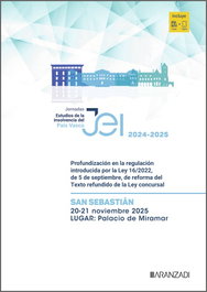 ARANZADI, Estudios de la Insolvencia del País Vasco. Jornadas Donosti (20-21 noviembre 2025)