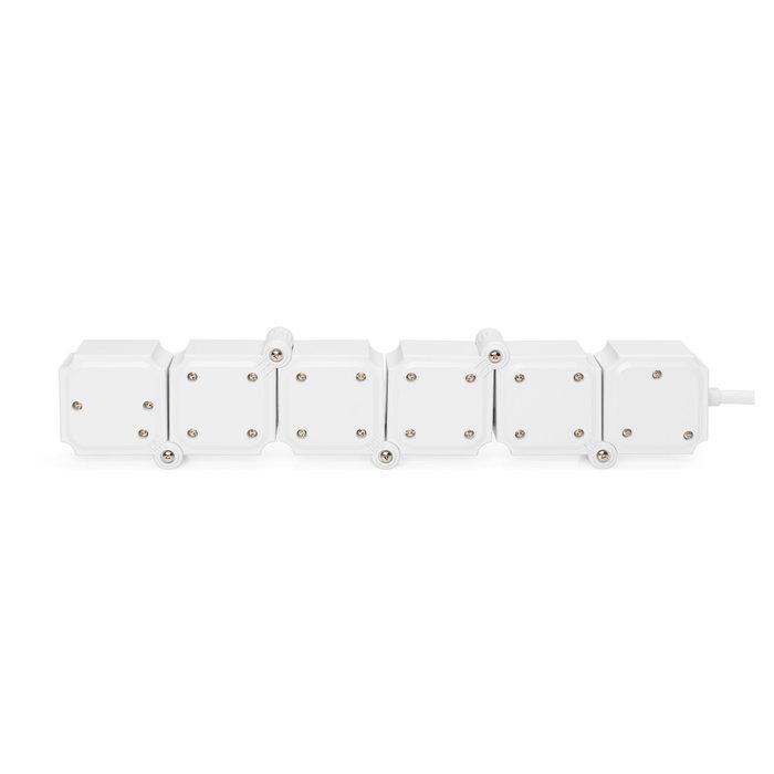 Digitus Regleta Flexible 4x Enchufes + 2USB, Interruptor, 1,6m Digitus Regleta Flexible 4x Enchufes + 2USB, Interruptor, 1,6m