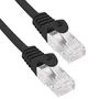 Phasak PHK 1750 Cable de Red RJ45 0.5m Cat6 UTP CCA Negro