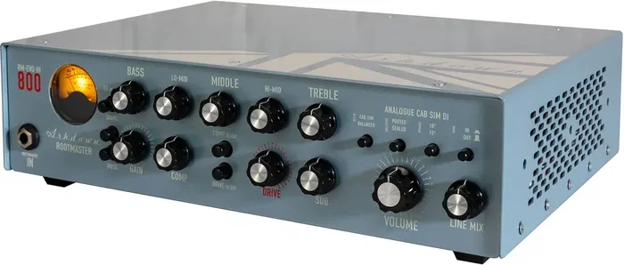Ashdown Rootmaster Bass Magnifier UK-RBM-800 Cabezal Amplificador para Bajo de 800W con Sub-Harmonic Generator, Compresor y Overdrive