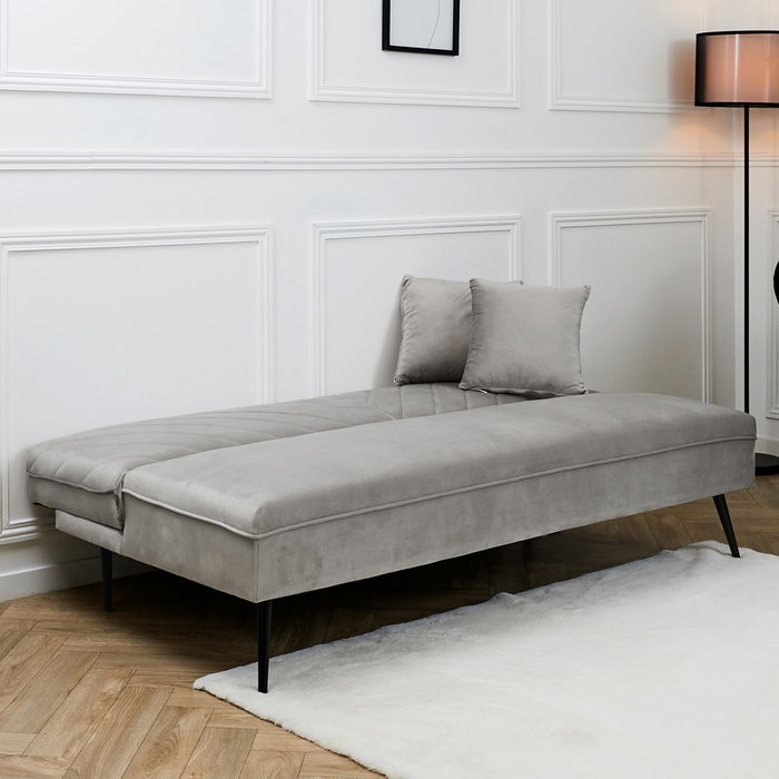 Home Deco Factory Sofá-Cama Diane Gris Home Deco Factory Sofá-Cama Diane Gris