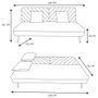 Home Deco Factory Sofá-Cama Diane Gris