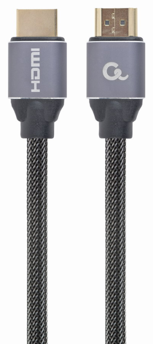 GEMBIRD Cable HDMI Premium 3m 4K UHD + Ethernet Trenzado Gris GEMBIRD Cable HDMI Premium 3m 4K UHD + Ethernet Trenzado Gris