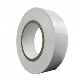 SIFER Cinta Aislante Rollo 25 mm x 33 m Blanca