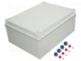 FIBOX QUICK Carcasa Universal Gris 300x400x170mm