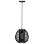 Home Deco Light Luminaire Lámpara Colgante Bola Negra Ø26 cm
