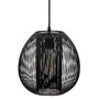 Home Deco Light Luminaire Lámpara Colgante Bola Negra Ø26 cm