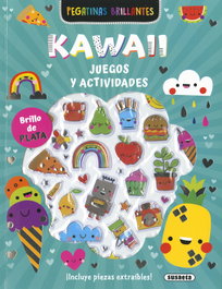 SUSAETA EDICIONES Kawaii - Pegatinas brillantes