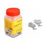 DeLOCK Juego de 50 Conectores Modulares RJ45 Cat.6 con Apertura Frontal y Protectores