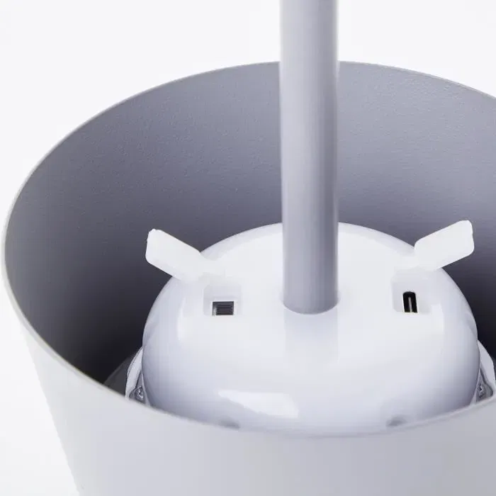 Brilliant PICCO Lámpara de Mesa para Exterior LED Solar Metal y Plástico Gris Esmerilado 5 W Brilliant PICCO Lámpara de Mesa para Exterior LED Solar Metal y Plástico Gris Esmerilado 5 W