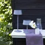 Brilliant PICCO Lámpara de Mesa para Exterior LED Solar Metal y Plástico Gris Esmerilado 5 W