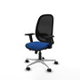 PIQUERAS Y CRESPO Silla de oficina Cilanco con mecanismo Sincro/Traslack Azul y Negro
